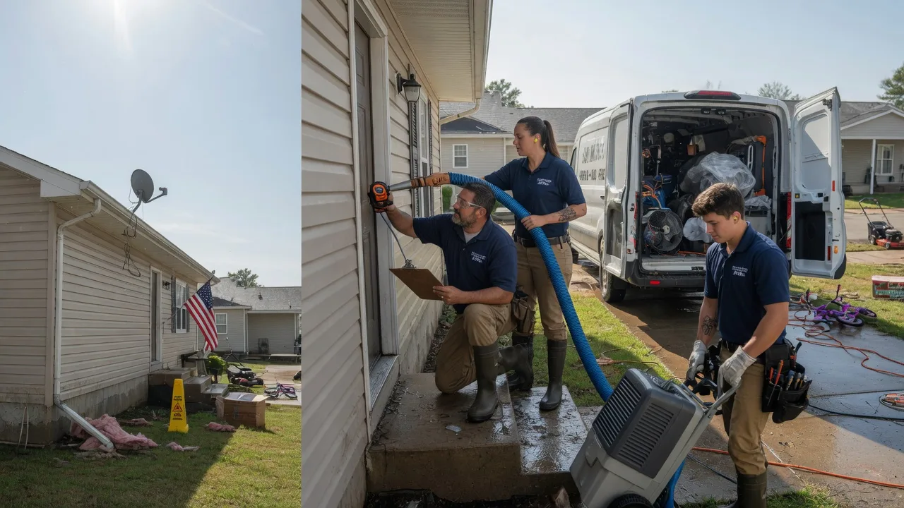 Ceiling Water Damage Restoration in Tivoli, TX near me